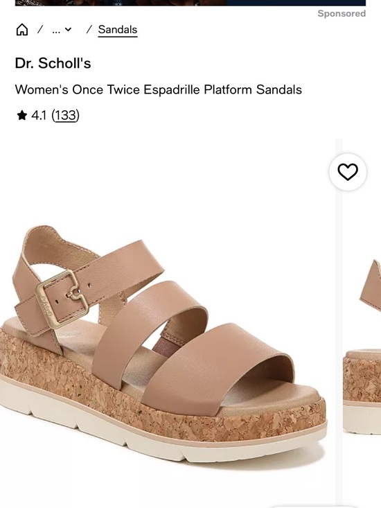 Dr. Scholl's Shoes - Dr. Scholl's Taupe Strappy Espadrille Platform Sandals